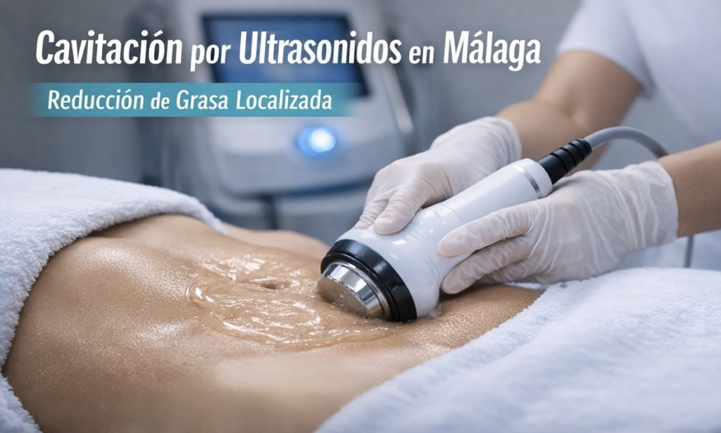 Tratamiento de cavitación por ultrasonidos en abdomen